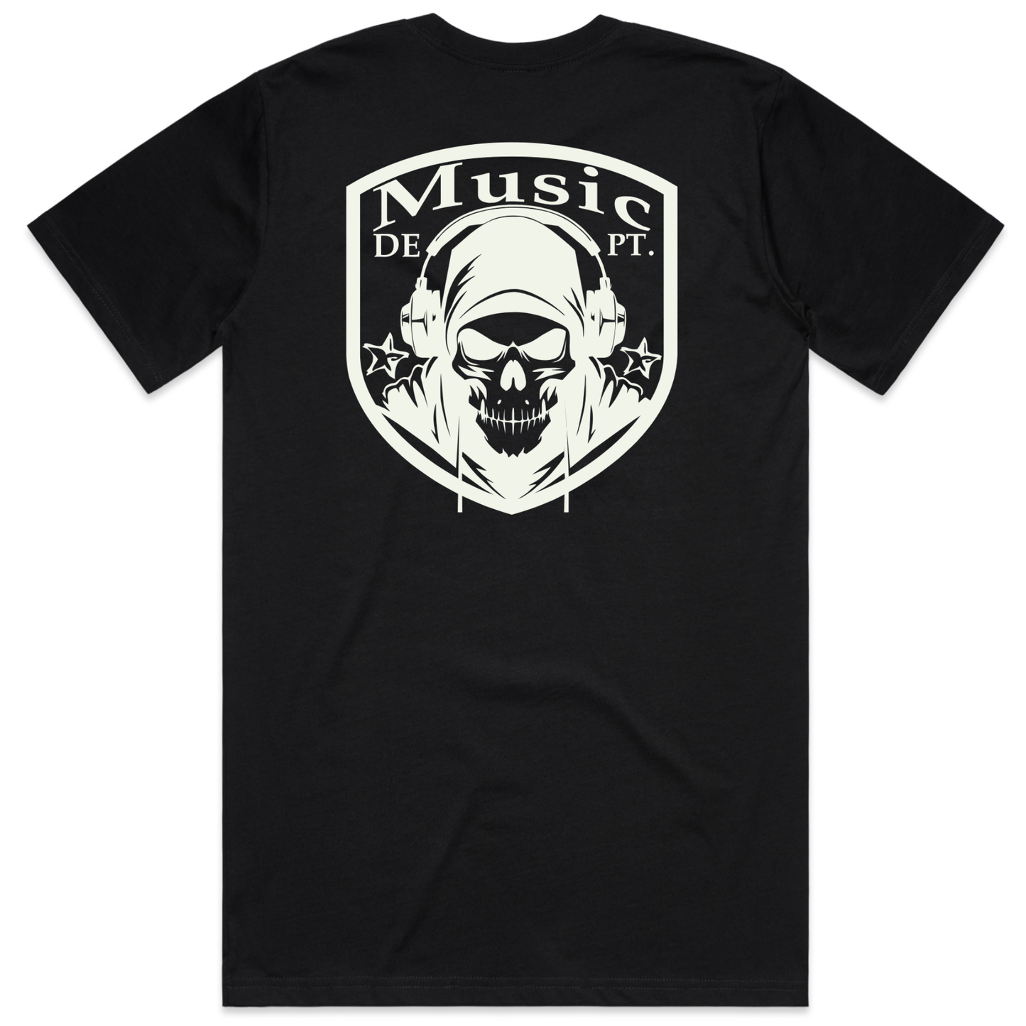 Worldwide Music Dept. - Reaper Tee - "Black"