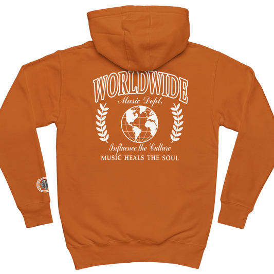 Worldwide Music Dept. Hoodie - Adobe