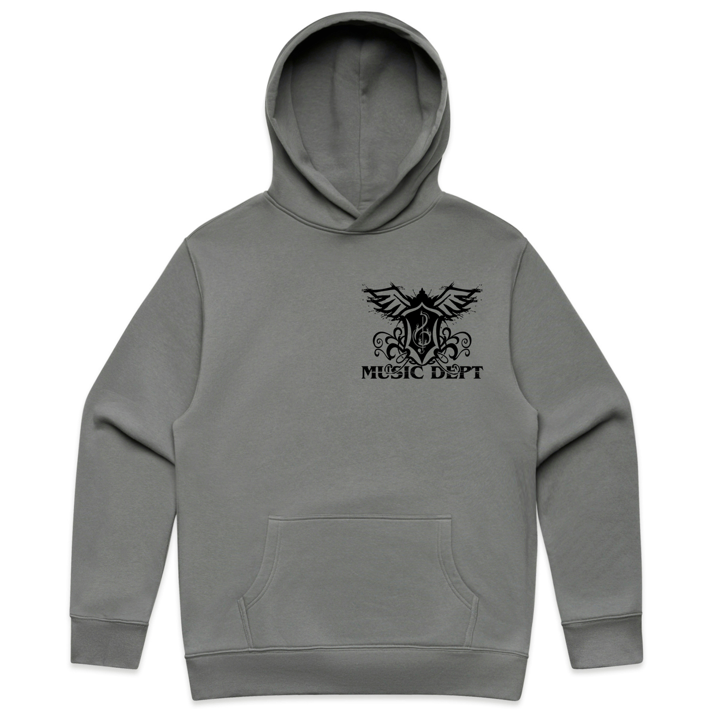 Worldwide Music Dept. - Eagle Wings Hoodie - "Shadow"