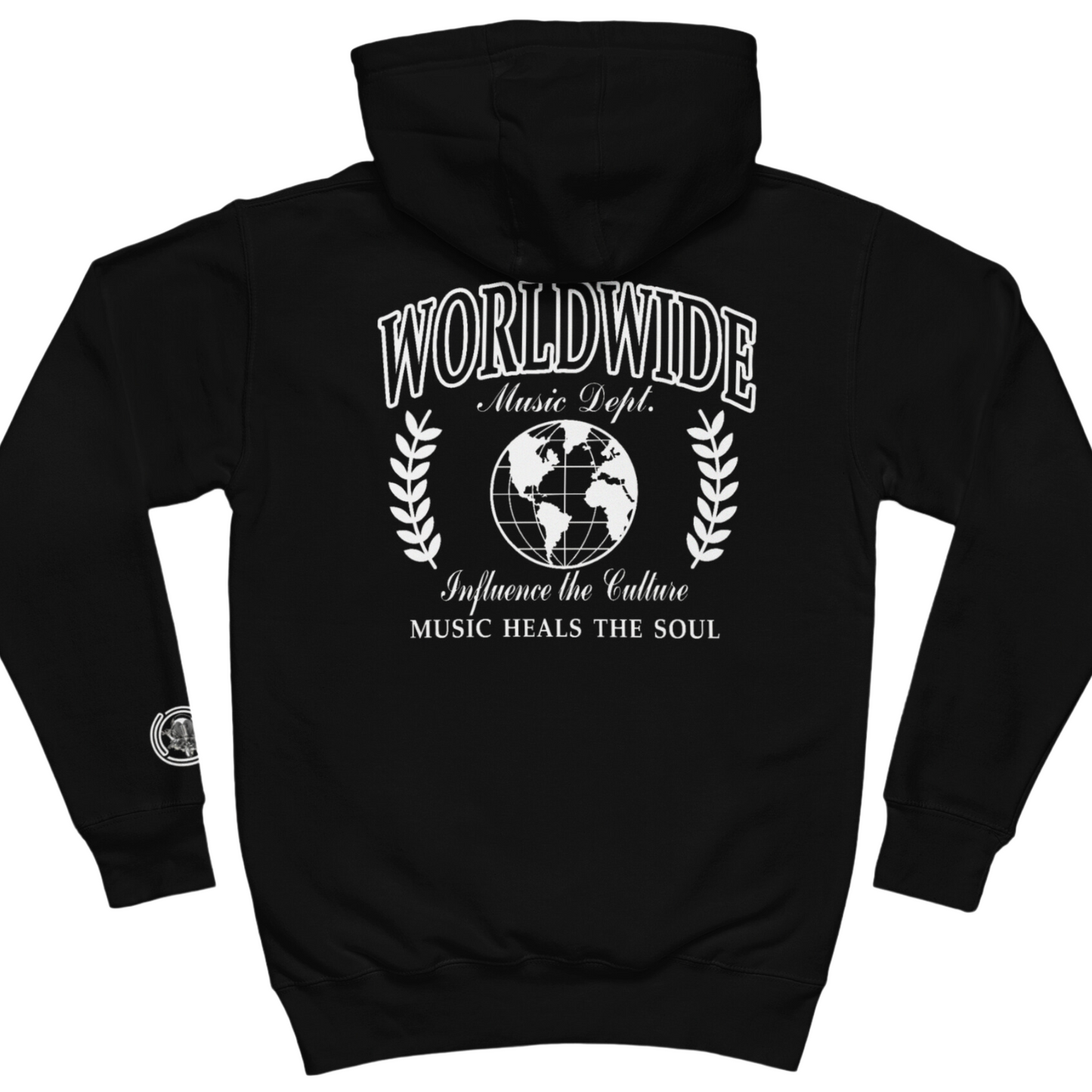 Worldwide Music Dept. Hoodie - Black