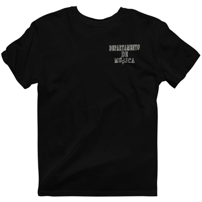 Departamento De Musica Worldwide Tee - "Black/Ivory"