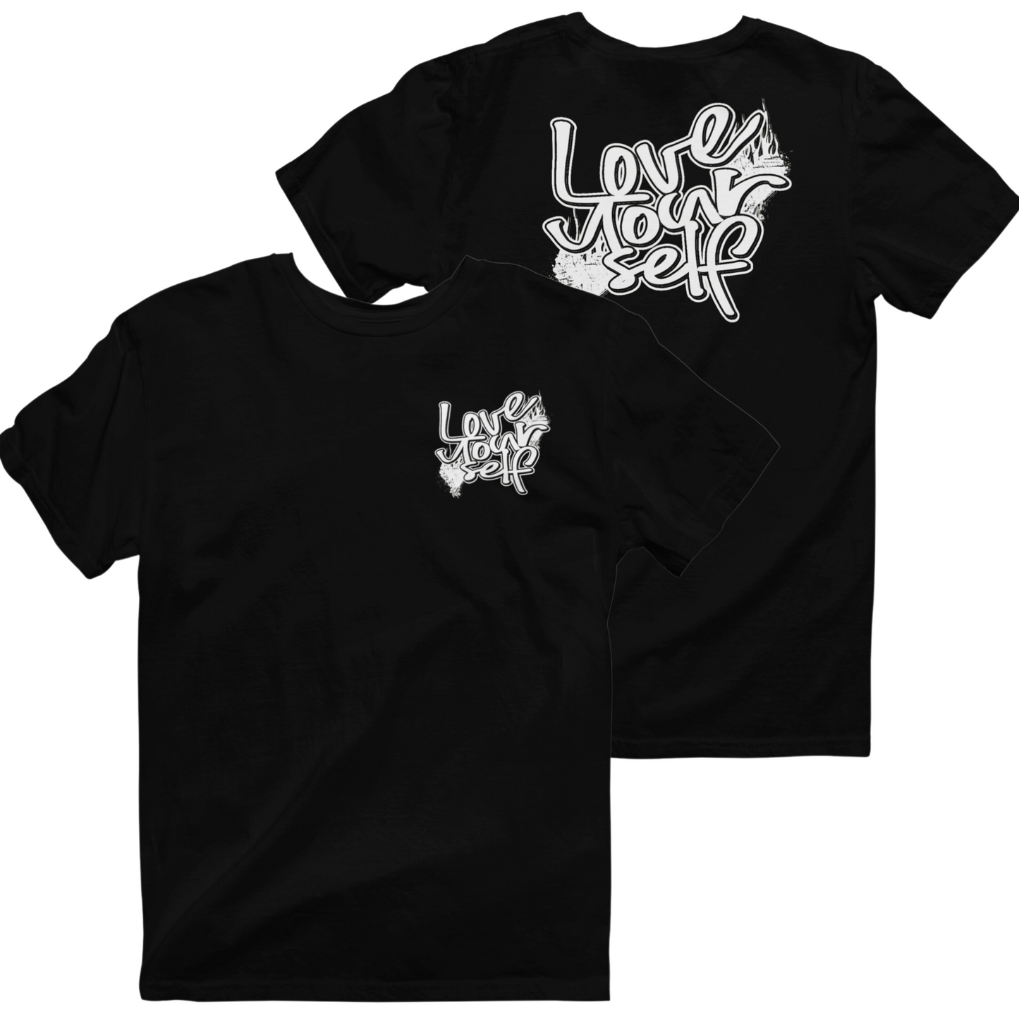 Love Yourself Tee - "Black/white"