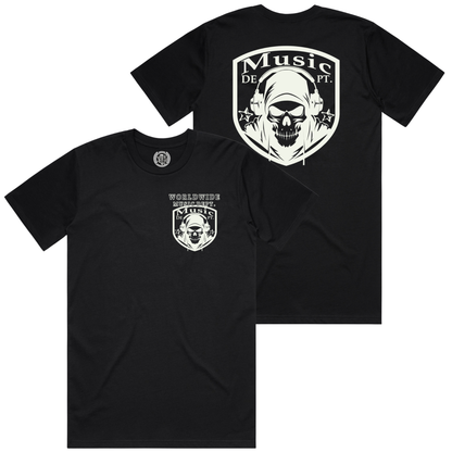 Worldwide Music Dept. - Reaper Tee - "Black"