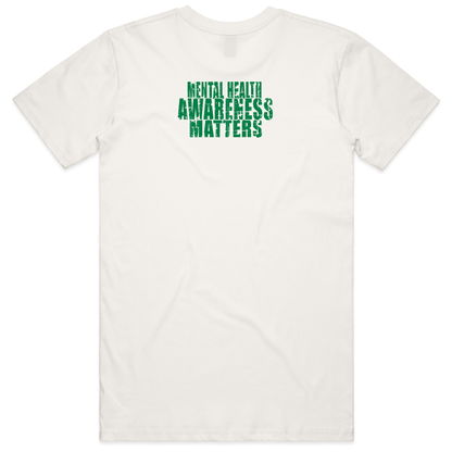 Music is my Therapy - Mental Health Tee - "Natural"