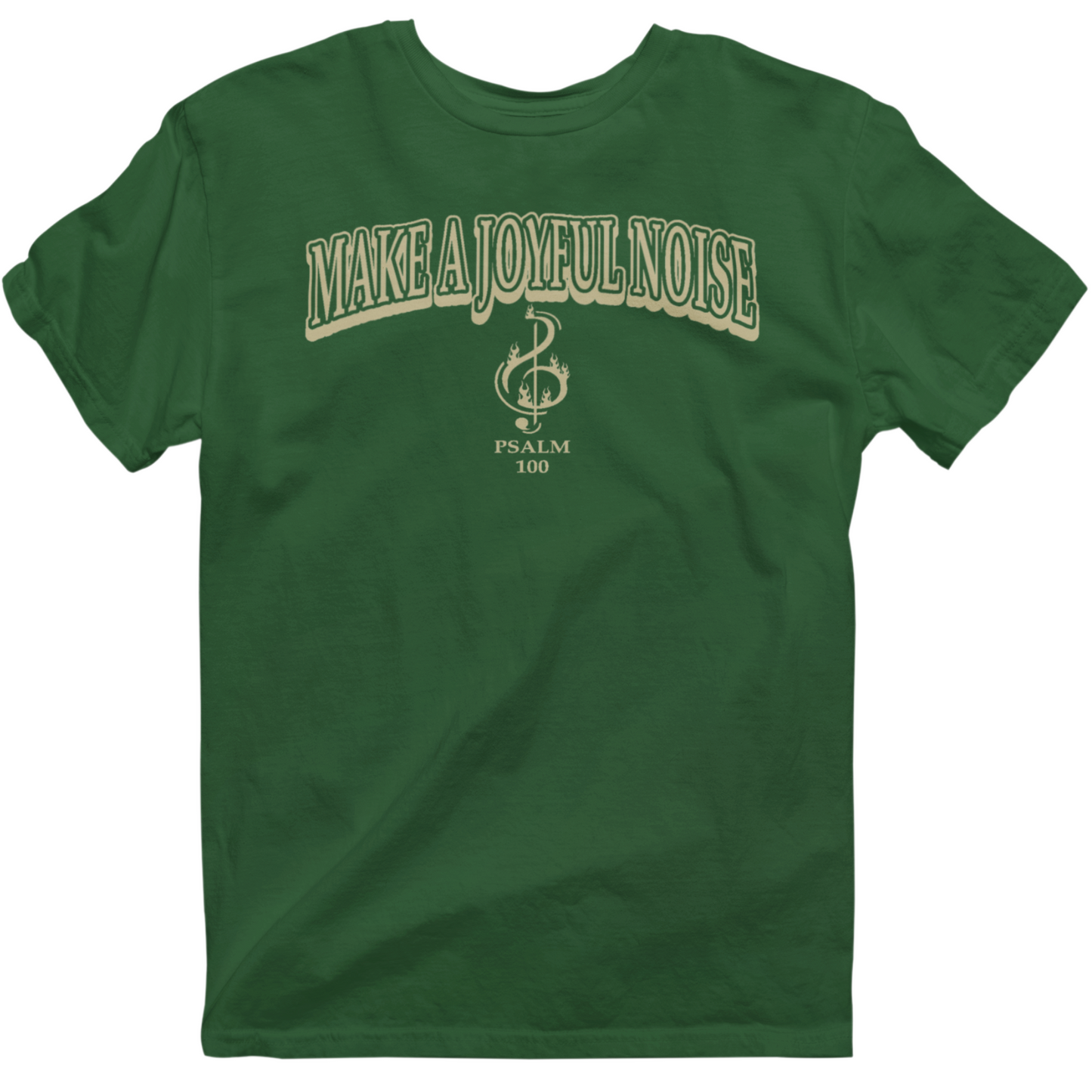 Psalm 100 Tee - "Forest Green"