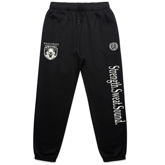 Worldwide Music Dept. Relaxed Sweats - "Black"
