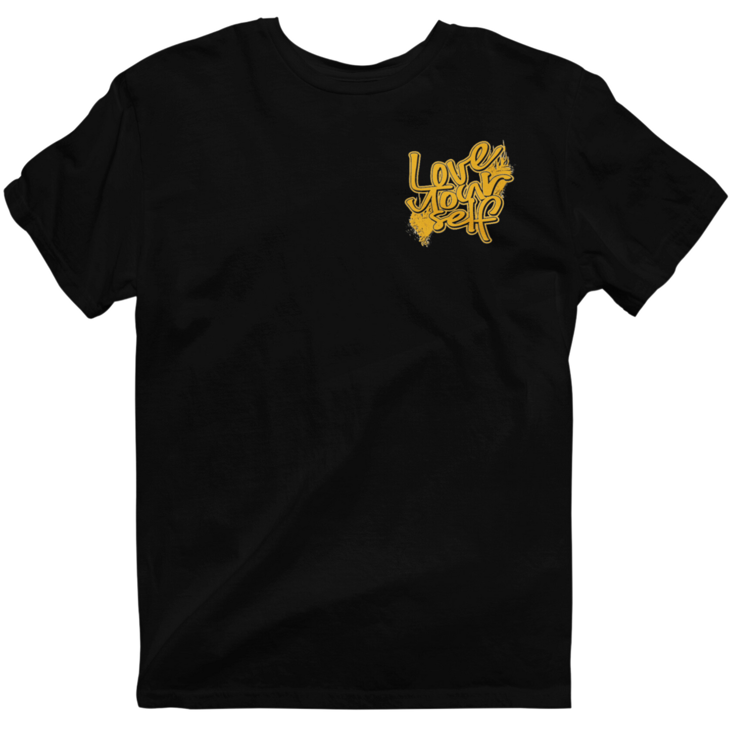 Love Yourself Tee - "Black/Gold"