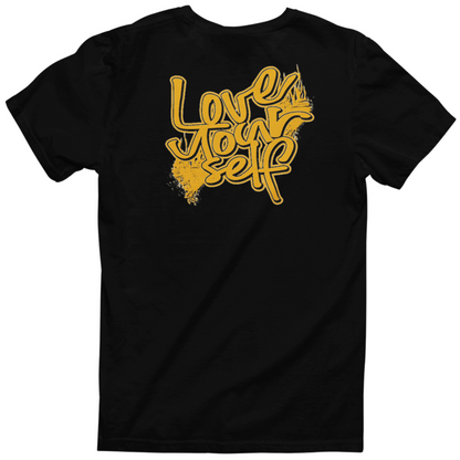 Love Yourself Tee - "Black/Gold"
