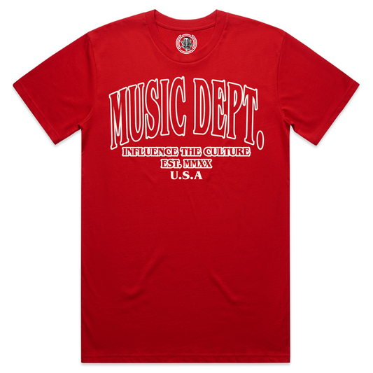 Music Dept. EST. 2020 - "Red"