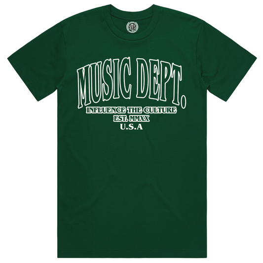 Music Dept. EST. 2020 - "Emerald Green"