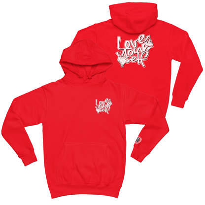 Love Yourself Hoodie - Red
