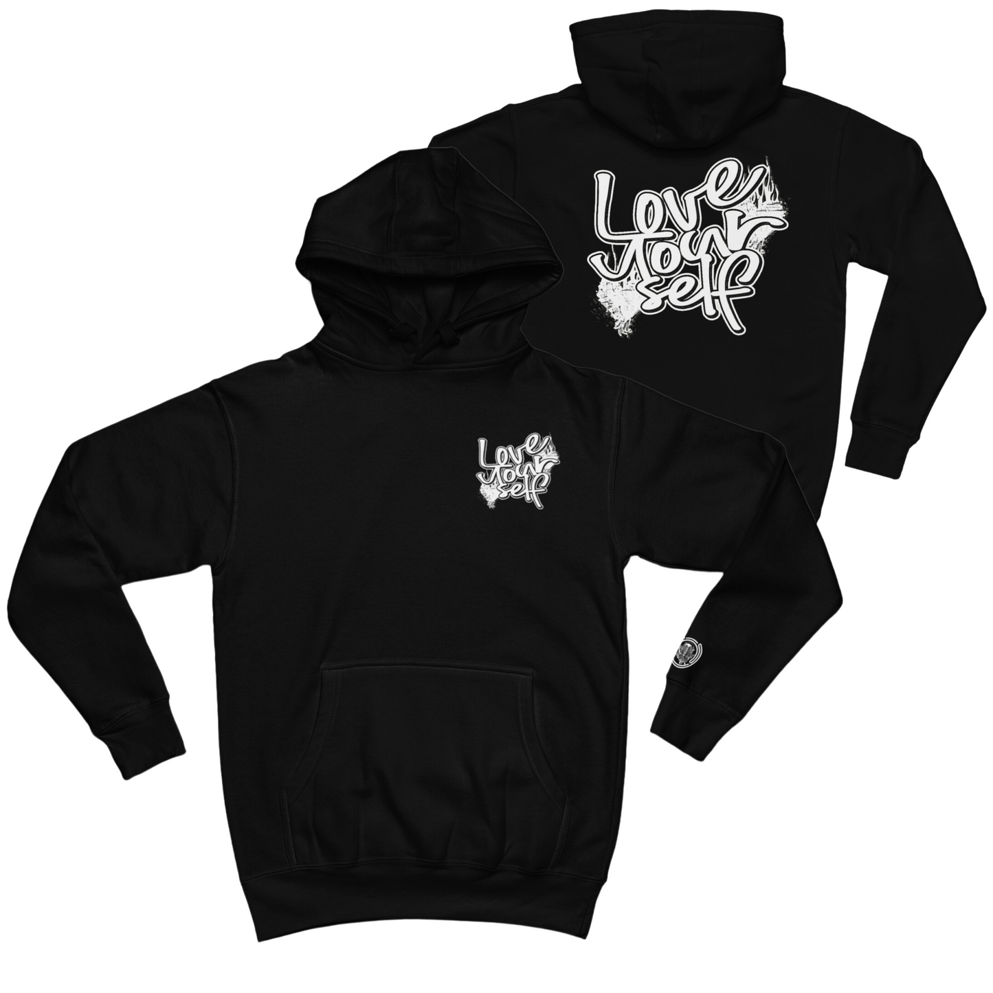 Love Yourself Hoodie - Black